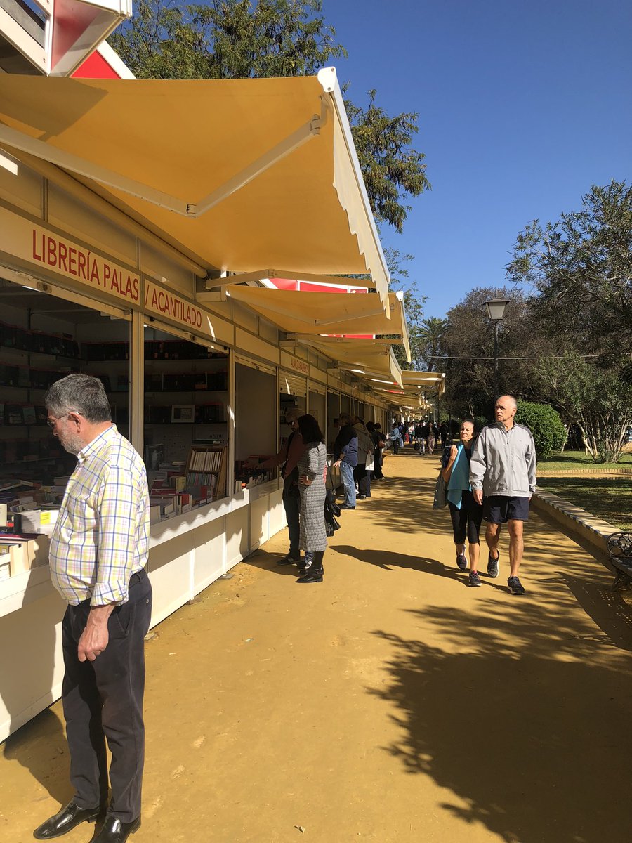 Librería Palas (@libreriapalas) on Twitter photo Hoy tenemos un día estupendo en los Jardines de Murillo, último día de <a href="/FLSevilla/">Feria Libro Sevilla</a> y con la compañía de <a href="/Acantilado1999/">Acantilado</a>.
¡Os esperamos hasta las 14h y de 17h a 21h!
💚📚 Hoy tenemos un día estupendo en los Jardines de Murillo, último día de <a href="/FLSevilla/">Feria Libro Sevilla</a> y con la compañía de <a href="/Acantilado1999/">Acantilado</a>.
¡Os esperamos hasta las 14h y de 17h a 21h!
💚📚