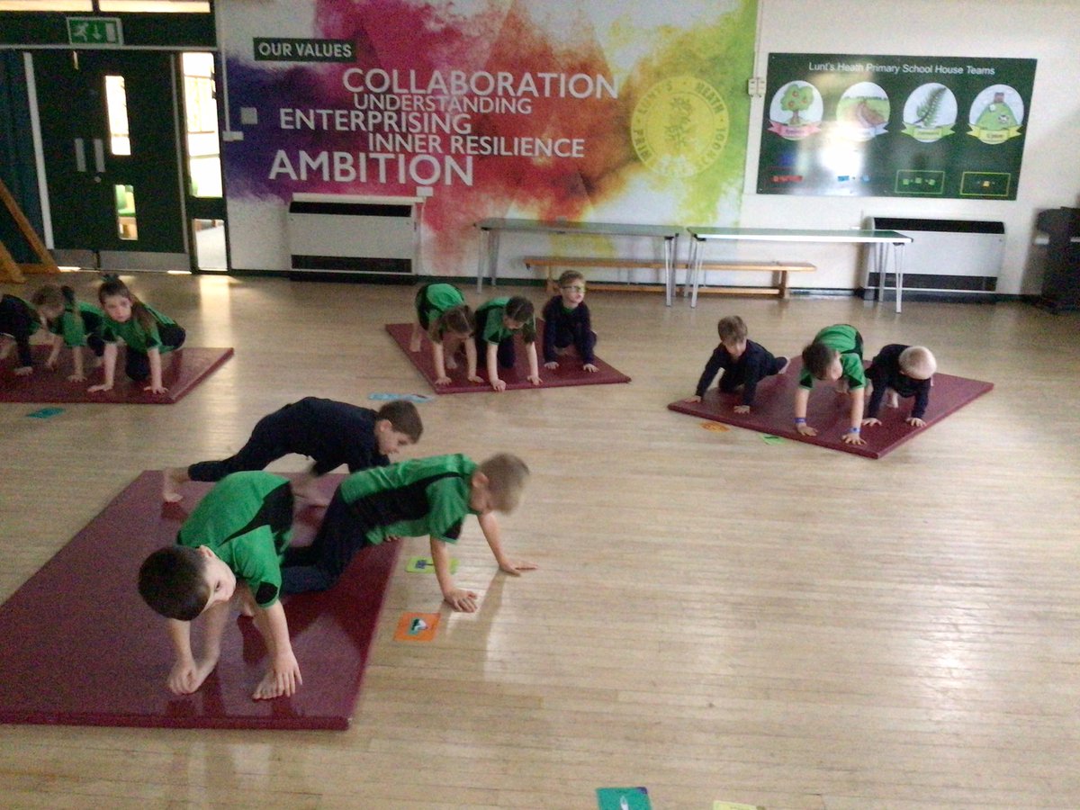 Enjoying Yoga this morning 🧘‍♀️