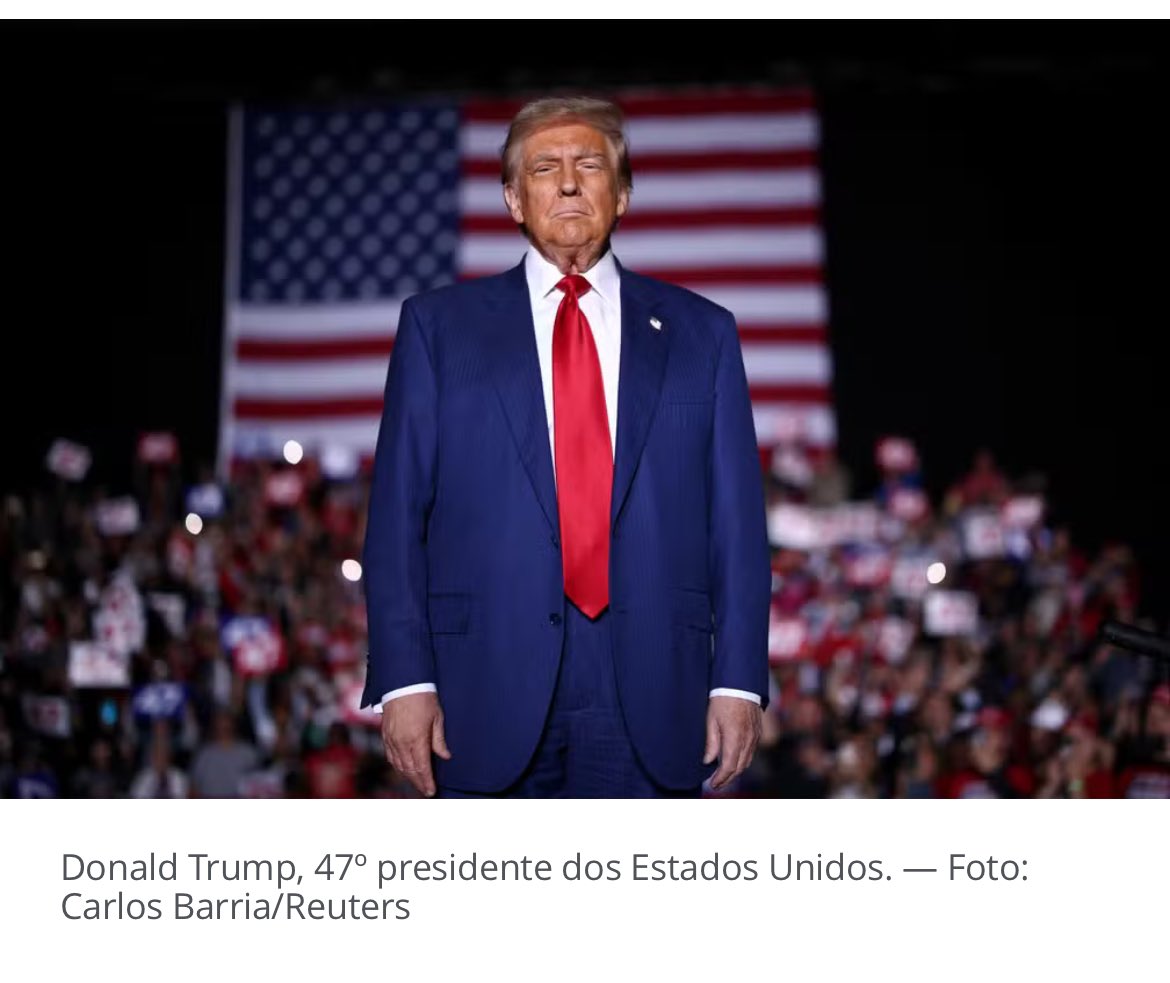 Ainda há esperança para o Brasil com a volta de Trump à presidência.