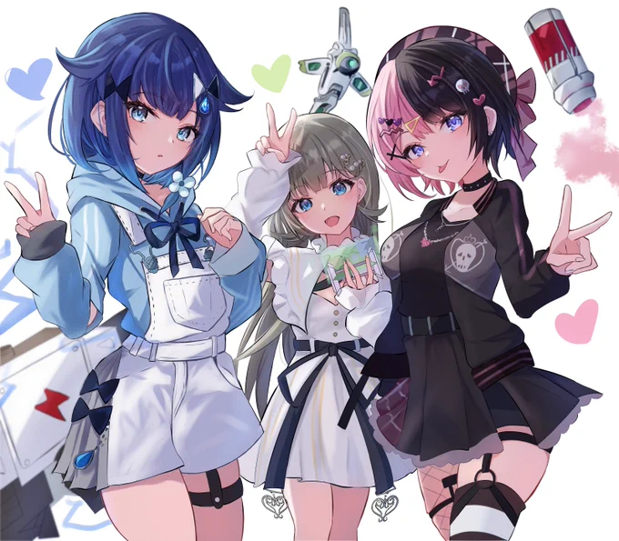 こかげにさくはなばな#ひなのの絵なの#はなぶさの絵#つむぎふと 