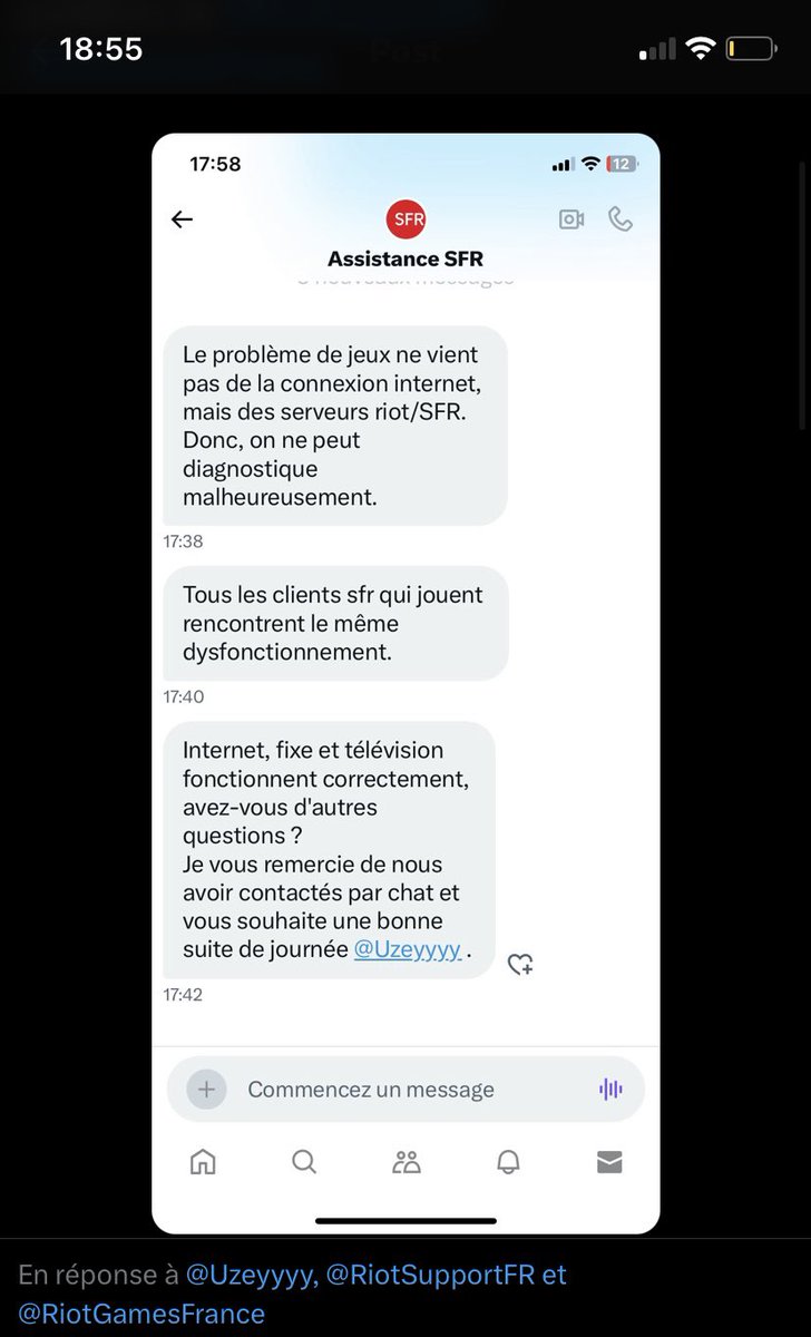 flobelek's tweet photo. @LittleCactus07 @Bilz_Flaco @Amroth77 @yoan_roy @GregoryLinePlay @Buythedip3333 @KingRewak @jonathandu20 @FireHug1 @HardSofiane @cest_tho_mas @ascestream @nyoxlo @patator14 @Over78404109 @Jordan_MCMXCV @PFGkev @AlxJupitern @narsavox @SFR Ouais la maj était sans doute pas pour fixer ce problème .
Mais bon d’après ce screen d’un autre gars dans notre situation l’info a l’air d’être monté https://t.co/03hh8McQiP