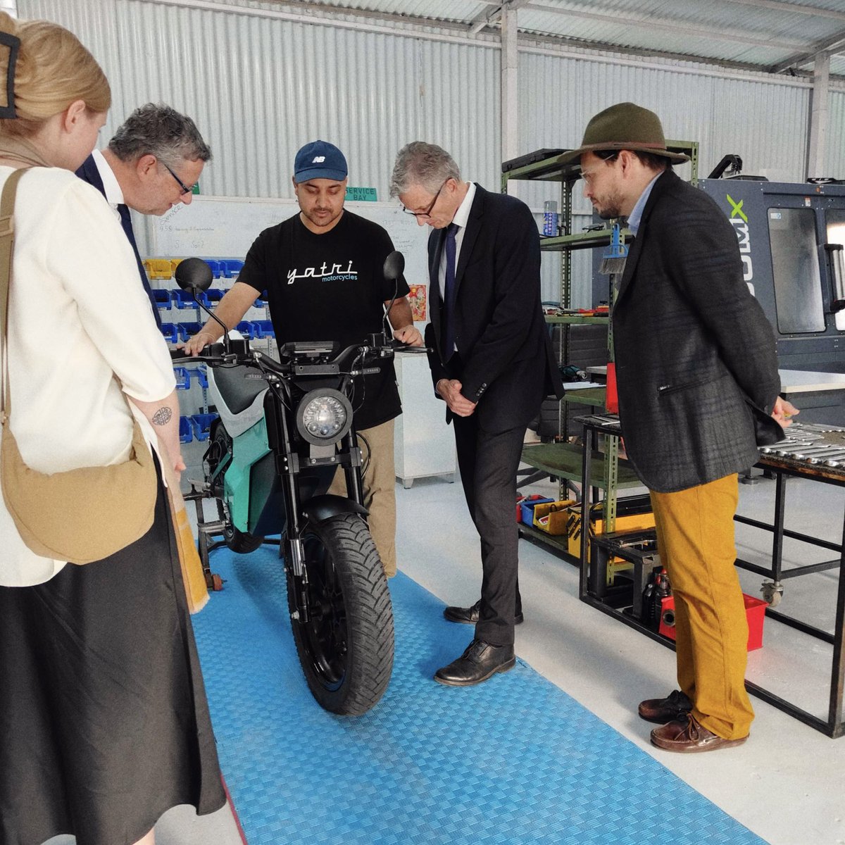 YATRIdesign's tweet photo. stoked to have hosted the GIZ chairman, Division Head, Country Director and Program Manager at our R&amp;D space to show what keeps our incredible team busy💪⚡️

#SilentlyBold https://t.co/y6wGk9ezsW