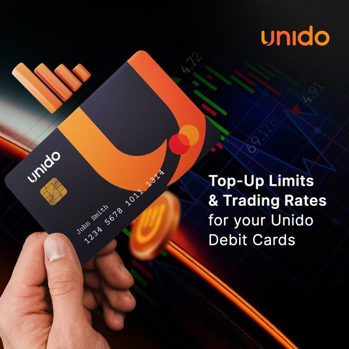 SvmmyGreynode's tweet photo. Andy urges y'all to spend crypto anywhere with a Unido Debit Card 

@UnidoEP Debit Card makes crypto spending easy shop anywhere with global acceptance through MasterCard and Visa. It’s a seamless connection between traditional finance &amp; digital currency.
https://t.co/nTrpFT3qfg https://t.co/0Dz2vSnvkZ