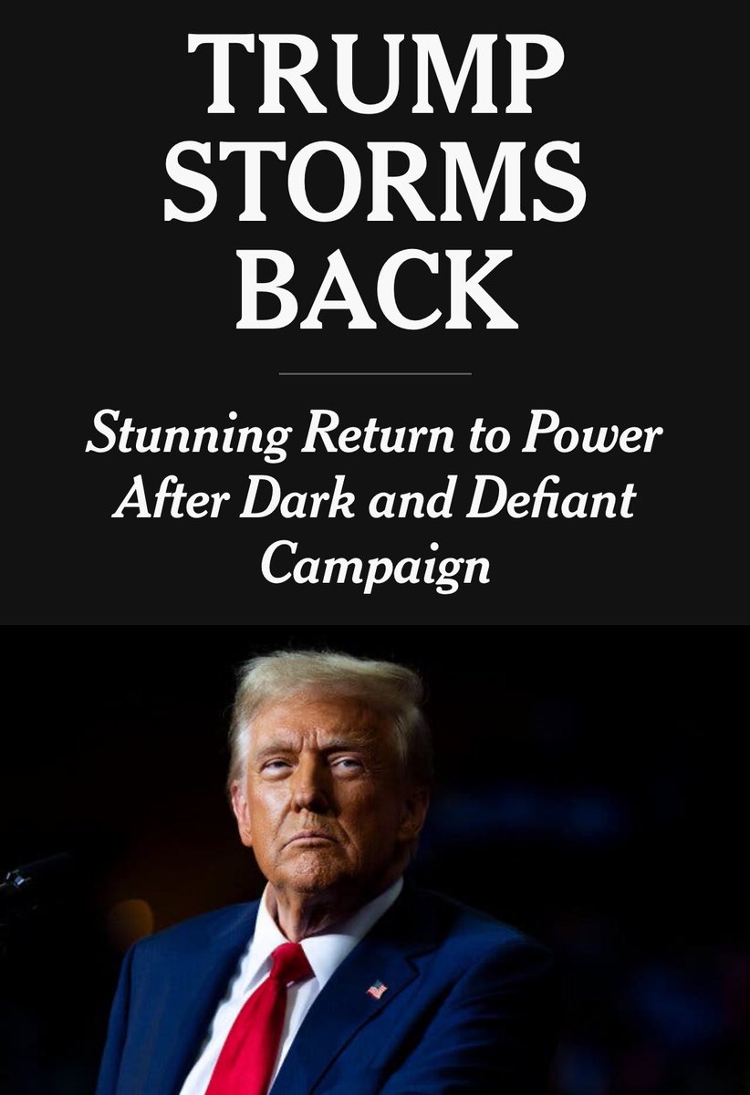 drkennethkemp's tweet photo. Donald Trump has swept the US election race in an extraordinary red tidal wave that followed a capital riot and tumultuous election season, 34 felony convictions, 2 assaination attempts and an abrupt change in the democratic presidential nominee. #TeflonDon #USA2024 https://t.co/JuZ9fOpmQr