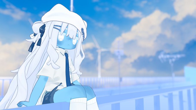 blue #vrchat 