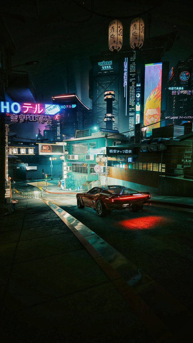 shion_daikon66's tweet photo. 𝓖𝓝 𝓷𝓲𝓰𝓱𝓽𝓬𝓲𝓽𝔂🚘️✨✨🌛
#Cyberpunk2077 https://t.co/K0jRqtSnGA
