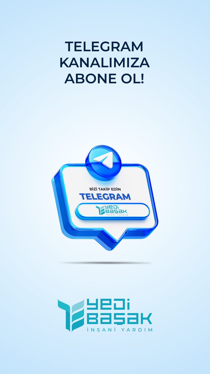 Yedi Başak Telegram kanalımıza abone olarak, bizi takip edebilirsiniz.

Telegram Adresimiz: t.me/+lIT1_9YNJJM1Z…