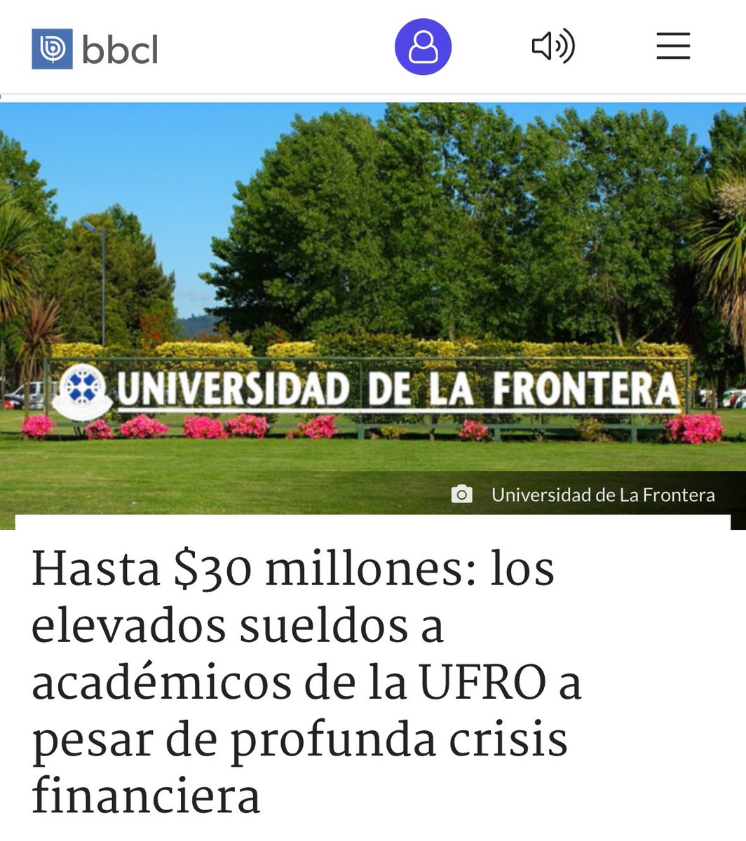 Sueldos superiores a los $20 millones a académicos de la UFRO biobiochile.cl/noticias/nacio…