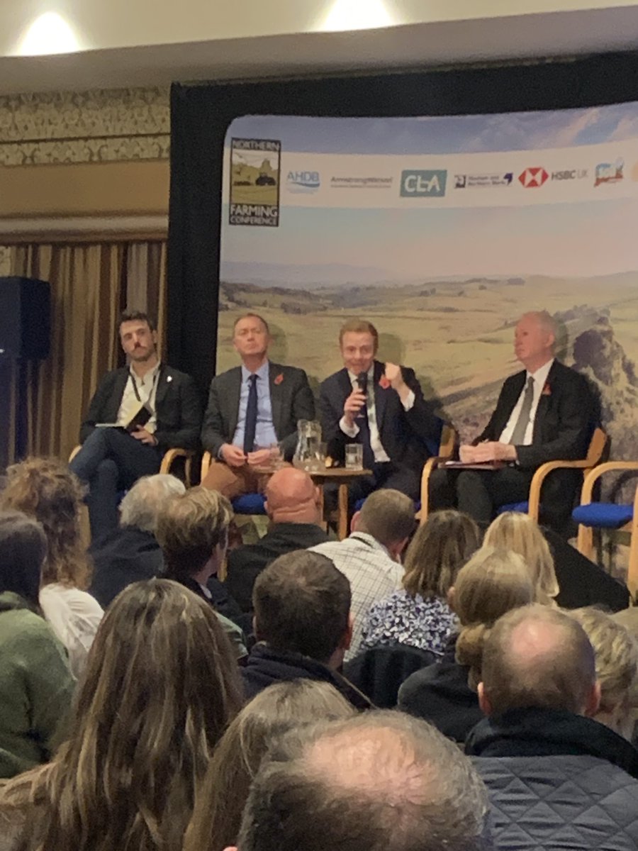 Northern Farming Conference (@northfarmconf) on Twitter photo Great contributions from <a href="/timfarron/">Tim Farron</a>,<a href="/_RobbieMoore/">Robbie Moore MP</a>, <a href="/DanielZeichner/">Daniel Zeichner</a> and Lord Inglewood. In a closing statement <a href="/_RobbieMoore/">Robbie Moore MP</a> strongly urges the Minister, <a href="/DanielZeichner/">Daniel Zeichner</a>, to rethink the £1m limit.
#NorthFarmConf Great contributions from <a href="/timfarron/">Tim Farron</a>,<a href="/_RobbieMoore/">Robbie Moore MP</a>, <a href="/DanielZeichner/">Daniel Zeichner</a> and Lord Inglewood. In a closing statement <a href="/_RobbieMoore/">Robbie Moore MP</a> strongly urges the Minister, <a href="/DanielZeichner/">Daniel Zeichner</a>, to rethink the £1m limit.
#NorthFarmConf