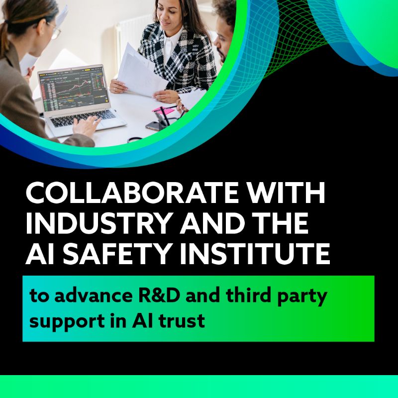 SciTechgovuk's tweet photo. 📢 New focus areas to ensure trustworthy AI and unlock £6.5bn in the next decade:

➡️ Platform to drive demand for AI assurance tools
➡️ @RTAUgovuk improving AI assurance with @AISafetyInst
➡️ Responsible AI terminology tool with @NPL and @NIST

Read more: