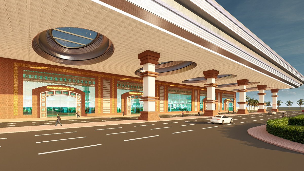 ias_kundan's tweet photo. Delighted to share the Design of the #PurneaAirport. 🛫 

Happy Chhath Puja.💐 https://t.co/Amqqv87A3k