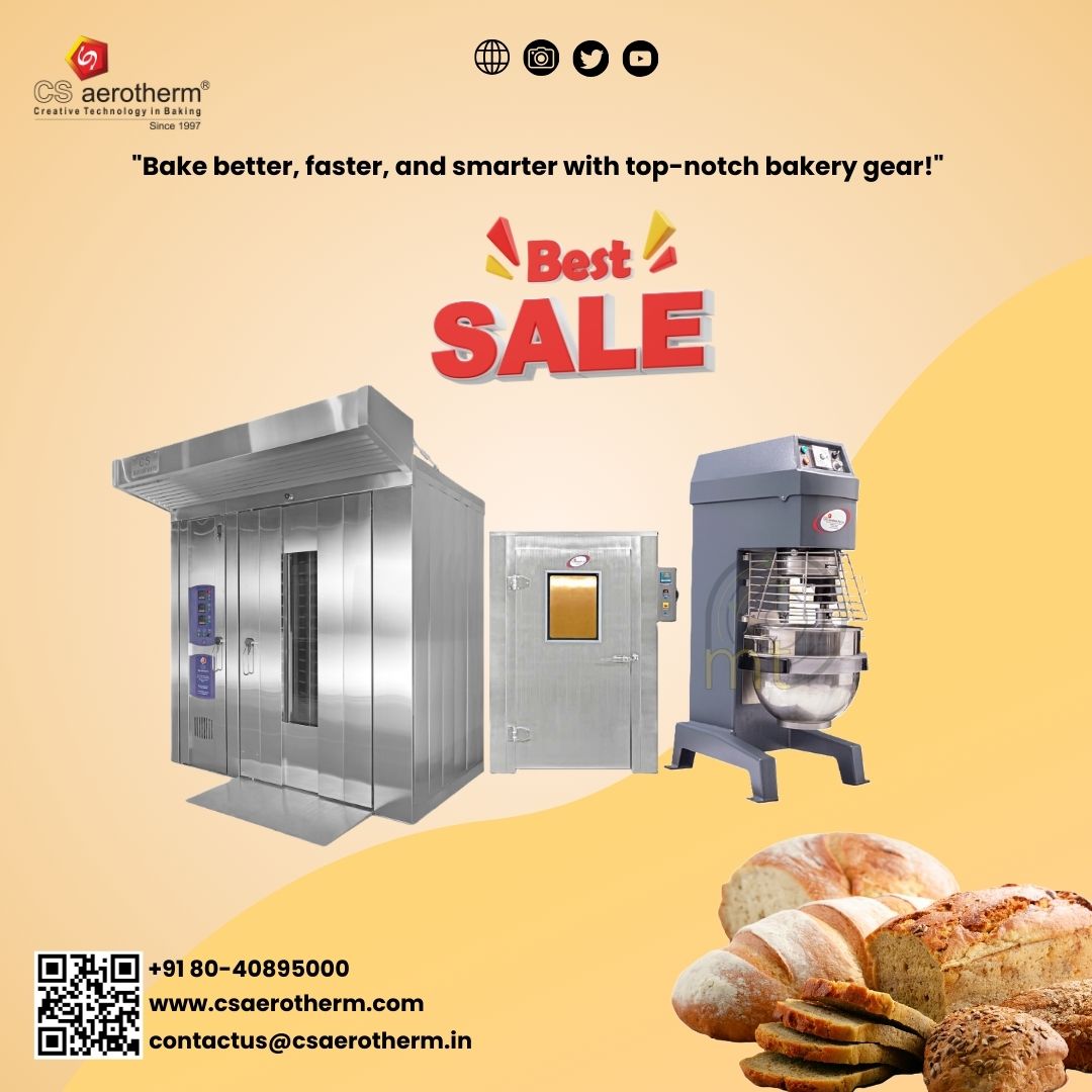 CSAPL1's tweet image. "Your perfect baking partner awaits! Durable, powerful, and made to last.
csaerotherm.com
Tel - +918040895000
#ProfessionalBakers #BakeryTools #BakeWithPrecision #BakeryGear"