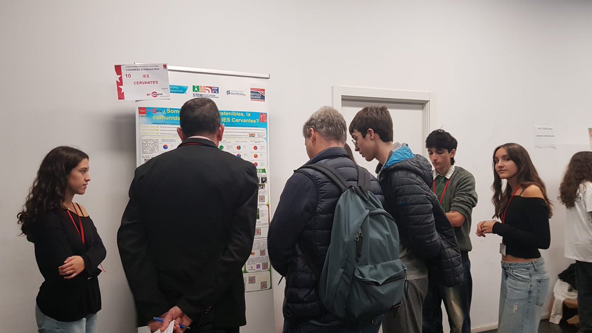 IESCervantes1's tweet photo. #congresoStemadrid @IESCervantes1 https://t.co/HhehYNZ69n