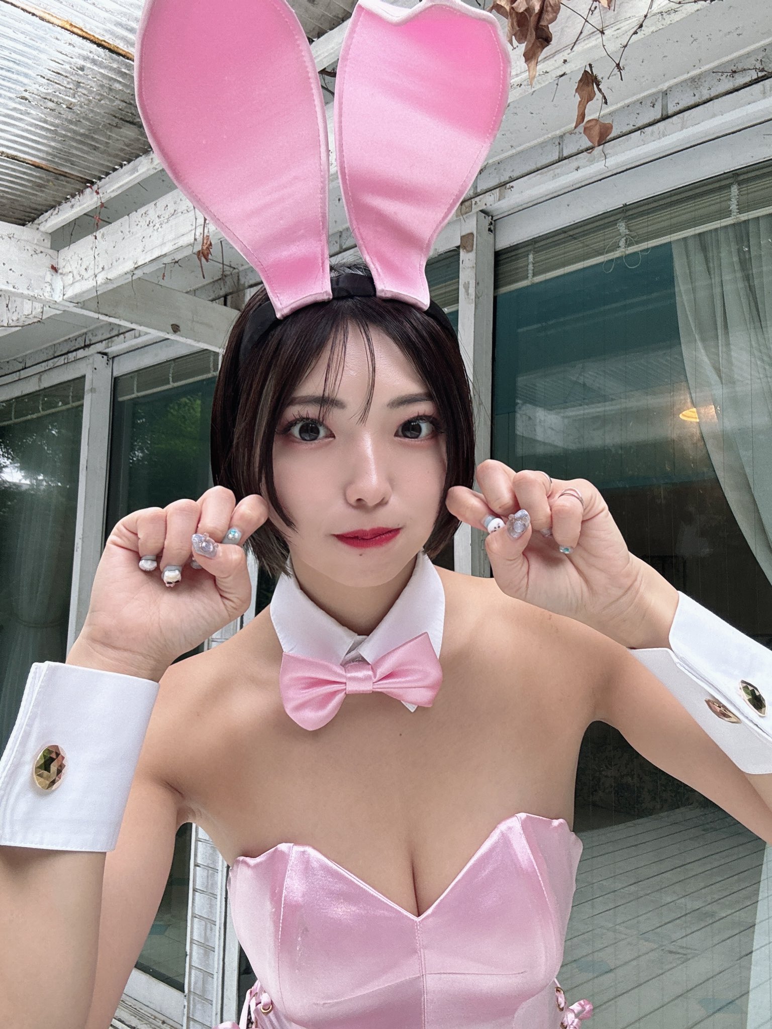 アトリエダーム バニーガール 11号 ダームの バニー😍 @k_mainemu #バニーガール #バニー #バニー