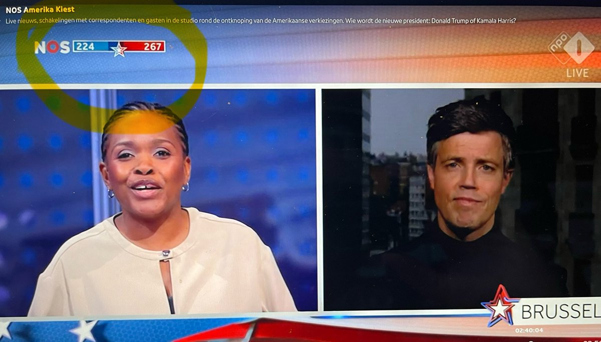 Fox News-kijkers wisten al snel dat Trump door de 270 kiesmannen was, maar bij de Harris cheerleaders van onze NPO bleef de teller tot ver na het ontbijt steken op 267…  #verkiezingen2024