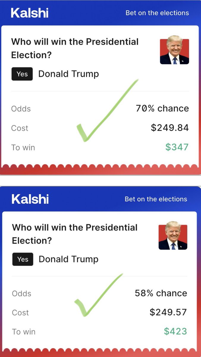 Dee_rose901's tweet photo. 🚨🇺🇸🇺🇸 Presidential POTD #32 🇺🇸🇺🇸🚨

Banggggg ✅✅✅✅✅

$500 to win $770 💰💼🤝

There’s no need to Fear ☝️ 

The POTD King 🤴 is here 🥀 

50% OFF VIP : https://t.co/13OMnIkbs0…

#RoseIsComing #nba #WNBA #trending #meme #tiktok #linkinbio #lol #china #trump #mlb #baseball #basketball #instagram #twitter #trend #TrendingNow #russia #enchanting #nfl  #mma #ufc #prizepicks #boxing #BaneSquad #viral #viralvideo #facebook #wwe #pga #sports #sportsbetting #health #Election2024    #ElectionDay    #football #draftkings  #esports #gamblingtwitter #gambling #fanduel  #giveaway #giveaways #nuke