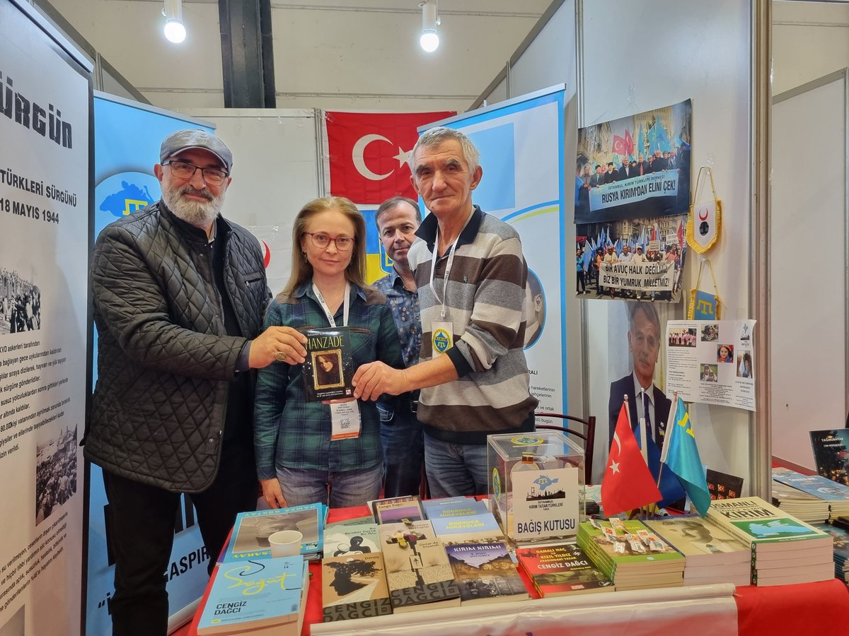 BKabahasano's tweet photo. Bir #KIRIM romanı olan #HANZADE Kırımlı kardeşlerimizde... https://t.co/n2hoAh2Nzk