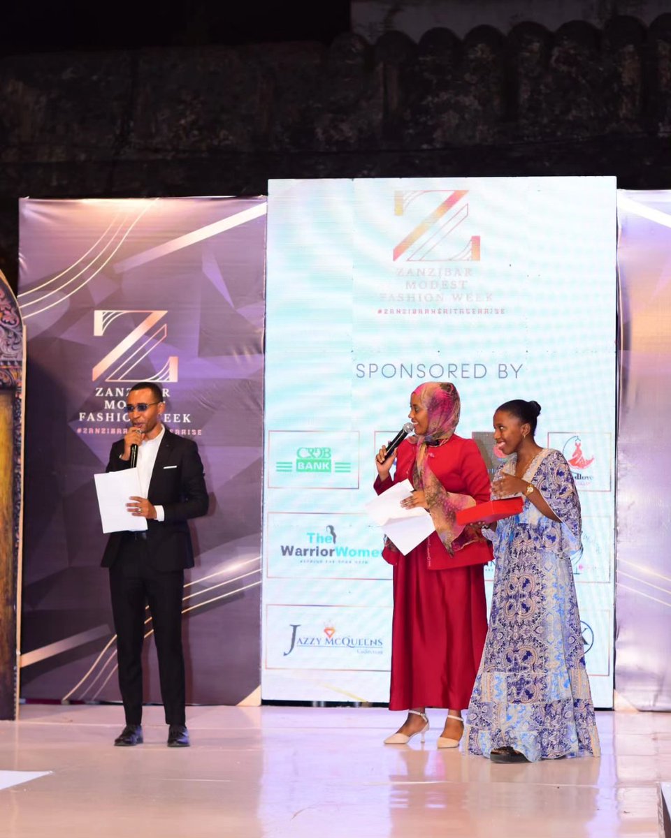 Honored to have been the emcee alongsie the talented Abubakar Harith at Zanzibar Modest Fashion Week 2024 by Jazzy Mcqueen Collection.

Modesty is a timeless and powerful statement in the fashion industry, and I am proud to have been a part of this event. #zanzibar #fashionweek