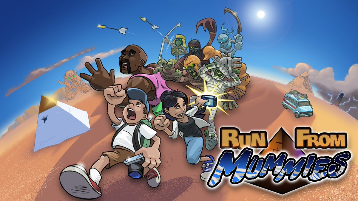 Embark on the tour of a lifetime! 
Run From Mummies is now live at Dare Drop thanks to <a href="/LostTurnipLLC/">Lost Turnip</a> <a href="/RunFromMummies/">Run From Mummies</a> 

l.daredrop.com/runfrommummies…

Creators, join the Drop, claim your FREE #RunFromMummies key and win awesome rewards for your community!