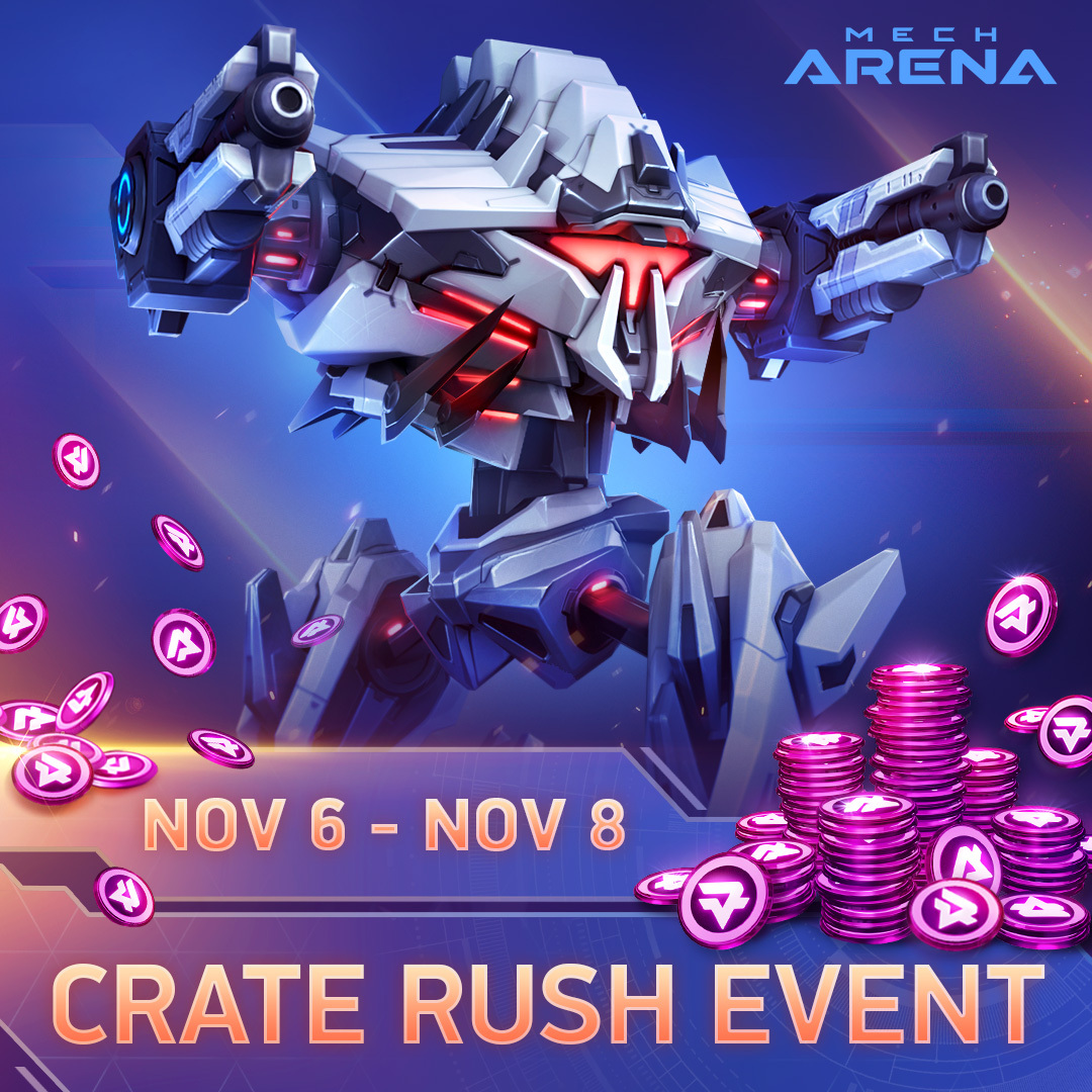 MechArenaMobile's tweet image. 🤩 Ever dreamt of adding #Hemlock to your Squad?

Well, here's your chance now - this Legendary Support Mech is now available in the ongoing Crate Rush Event for A-Coins!

Let us know if you've managed to pull Hemlock in the comments! 🔥

#MechArenaEvents
#MechArenaRobots