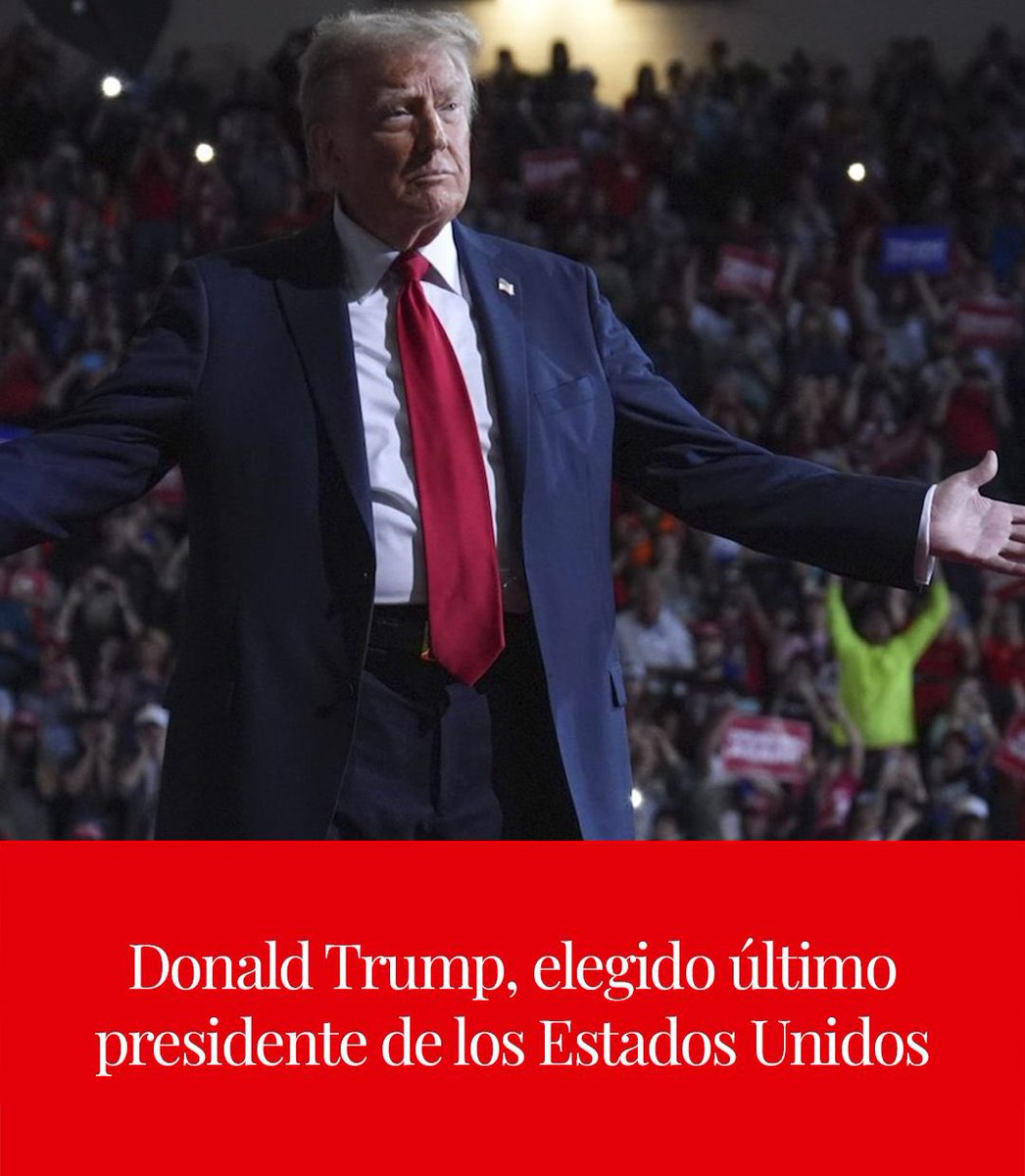 🎉 GANÓ DONALD TRUMP 🎉

🎉🎊  Se viene el sorteo 🎉🎊

🎉 No se olviden de COMENTAR para participar del sorteo. “ANOTAME” 🎉
 
(Tienen que seguirme) 🫂

Den LIKE y RT a este tweet

#MAGA #Election2024 #ElectionDay #Vote2024 #Elecciones2024 #EEUU #DonaldTrump #Bitcoin #dolar
