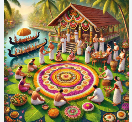jelmi1999's tweet photo. Onam is a vibrant harvest festival celebrated in Kerala, India, honoring the return of King Mahabali. It features grand feasts, traditional dances, and colorful floral designs. #onam #douradocars #exoticcars #kerala #harvestfestival #kingmahabali #pookalam #sadya #celebration https://t.co/Wr0LKawa61