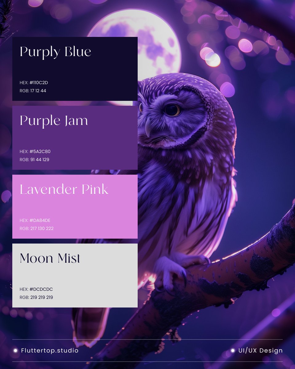 fluttertopuiux's tweet image. Immerse yourself in purple as every shade tells a story of creativity!
#colorpalette #purple #purplecolor #colors #color #colorcombination #purplecolorpalette #uiux #ui #ux #uiuxdesign #shadesofpurple #uidesign #uxdesign #colorful