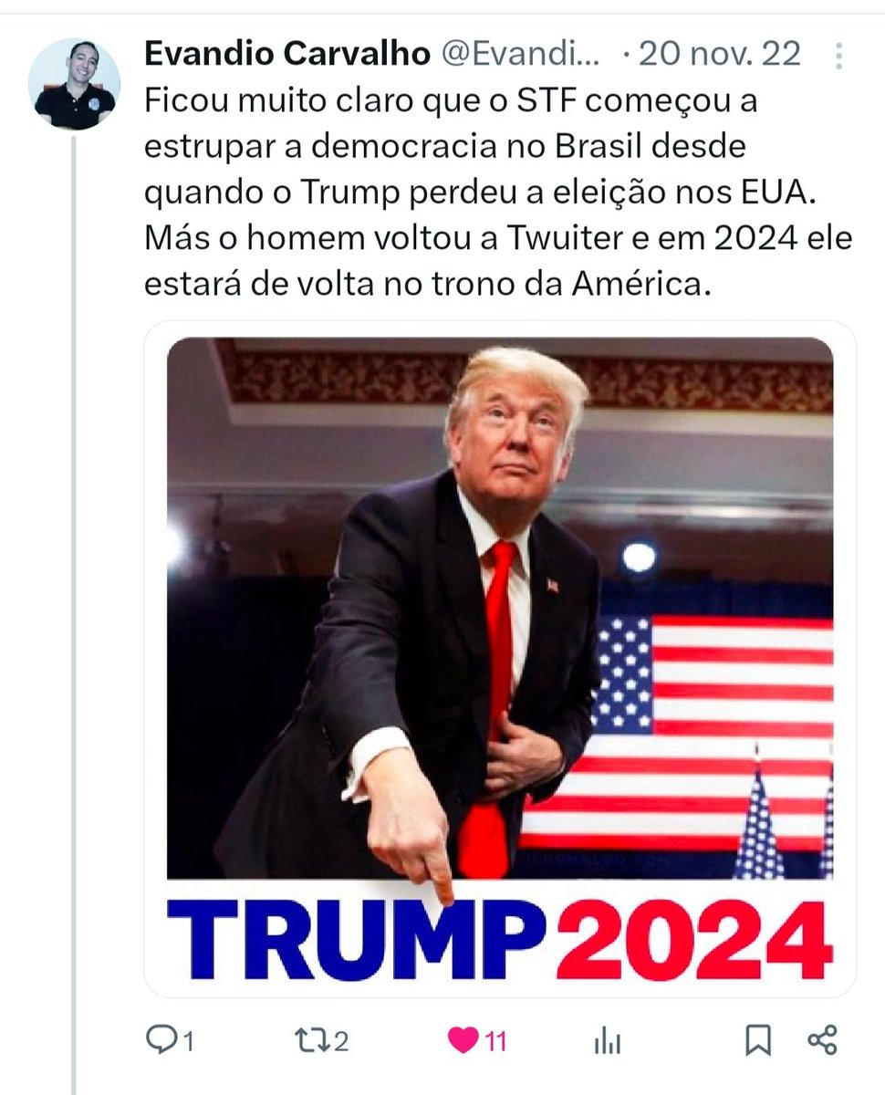 Eu avisei. Ele voltou, e as coisas vão mudar evidentemente.