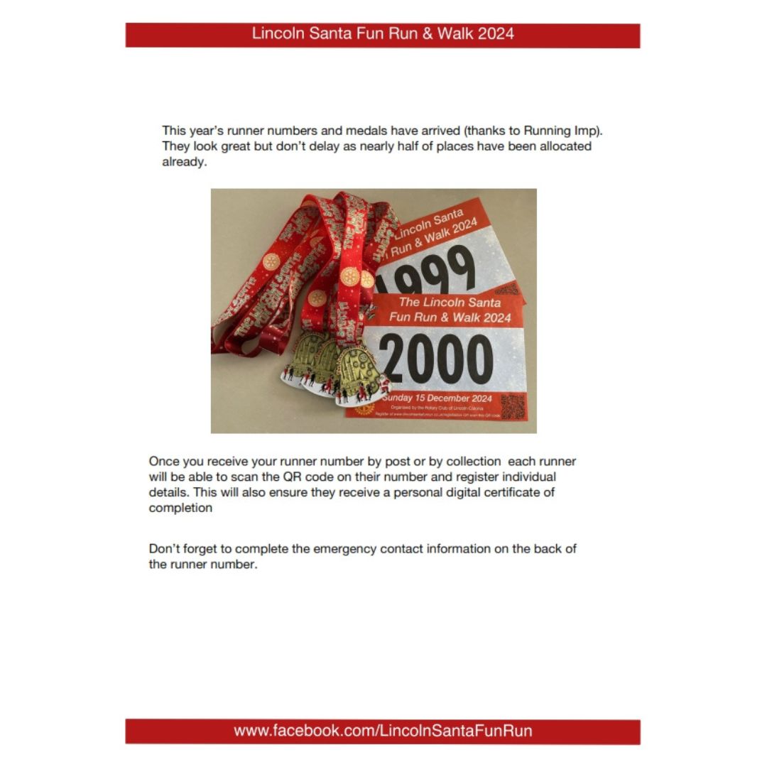 Lincoln Santa Run tweet media