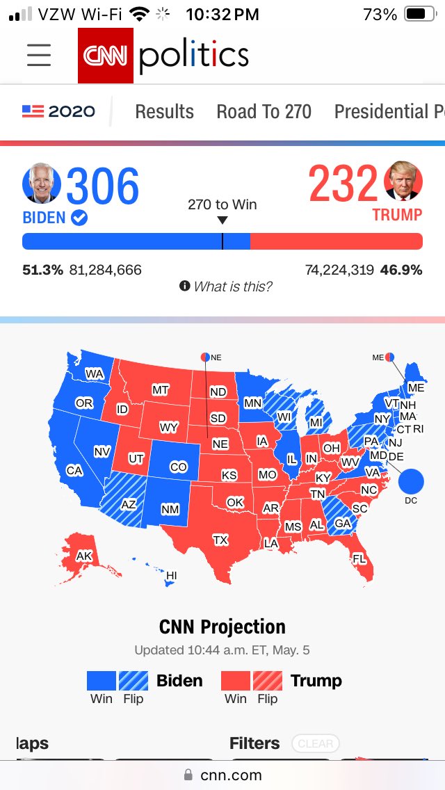 The numbers don’t add up. We had a bigger voter turnout this time than ever before. How can there be less votes total this year than there were in 2020? I demand an investigation and a recount. #DoNotConcedeKamila.