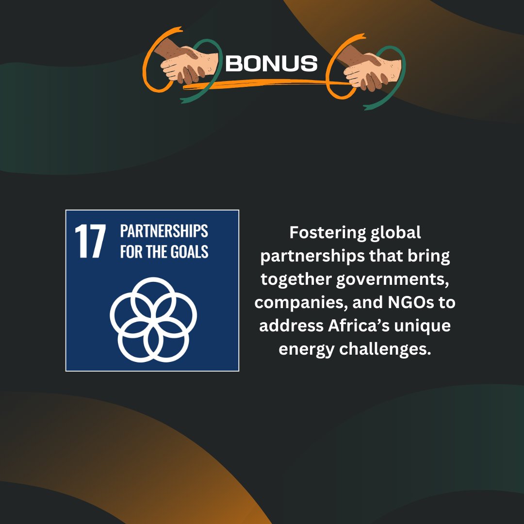 arty_sy's tweet photo. Together, these goals are shaping a stronger, greener Africa! 💪💡Shoutout to @Real_AEW  for their active contribution #SDGs #CleanEnergy #SustainableFuture #AEW2024 #ArticulatingScience #sustainabledevelopment https://t.co/Z3xDqHeAWB