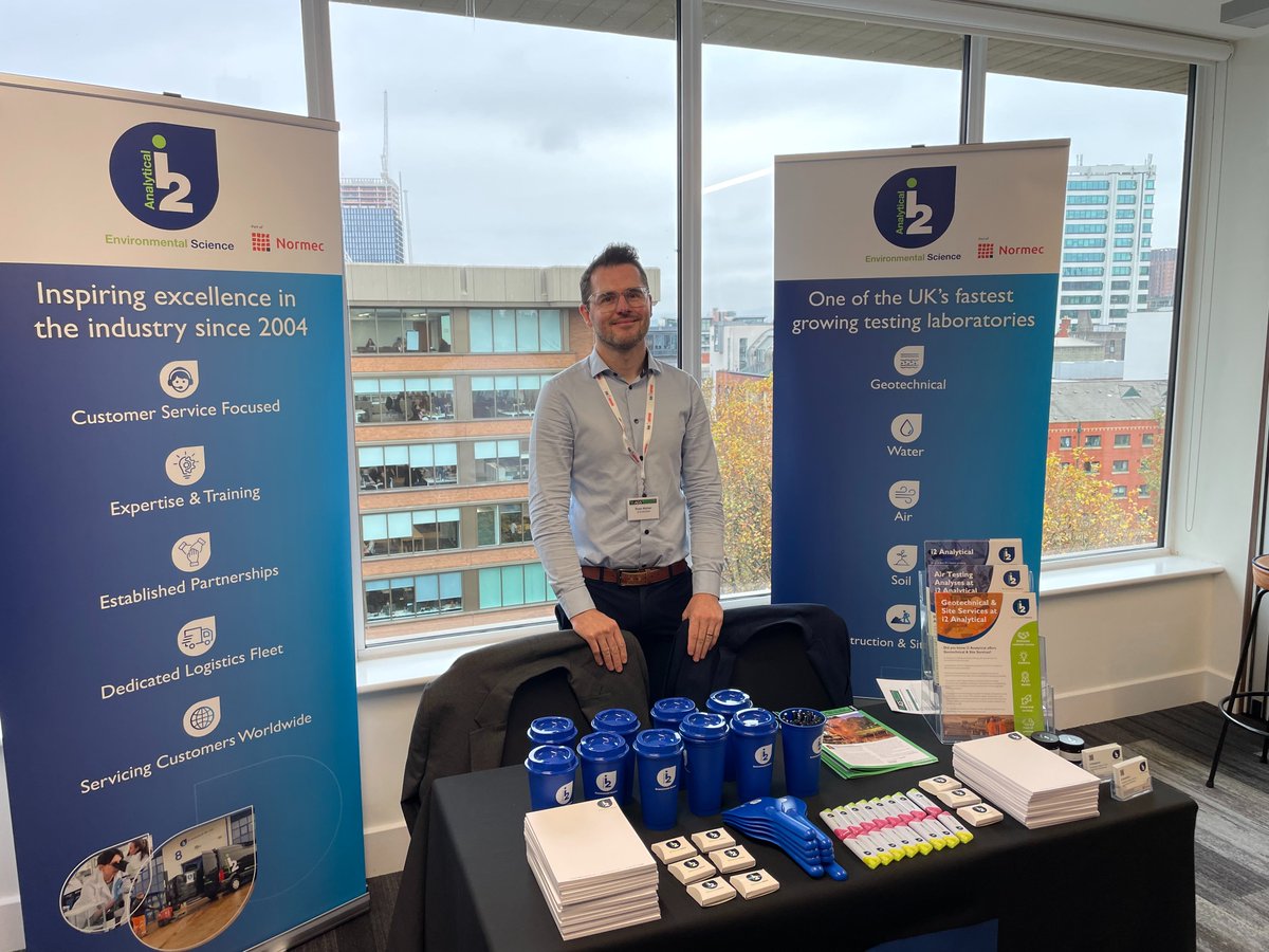 i2 Analytical, part of Normec (@i2analytical) on Twitter photo We're all set up and ready for a great day at the <a href="/agsgeotech/">Association of Geotechnical and Geoenvironmental</a>, 'We need to talk about Groundwater' conference at Etc. Venues, Manchester. If you're visiting the event today, stop by our stand to meet with the team. #AGS #AGSGroundwater We're all set up and ready for a great day at the <a href="/agsgeotech/">Association of Geotechnical and Geoenvironmental</a>, 'We need to talk about Groundwater' conference at Etc. Venues, Manchester. If you're visiting the event today, stop by our stand to meet with the team. #AGS #AGSGroundwater