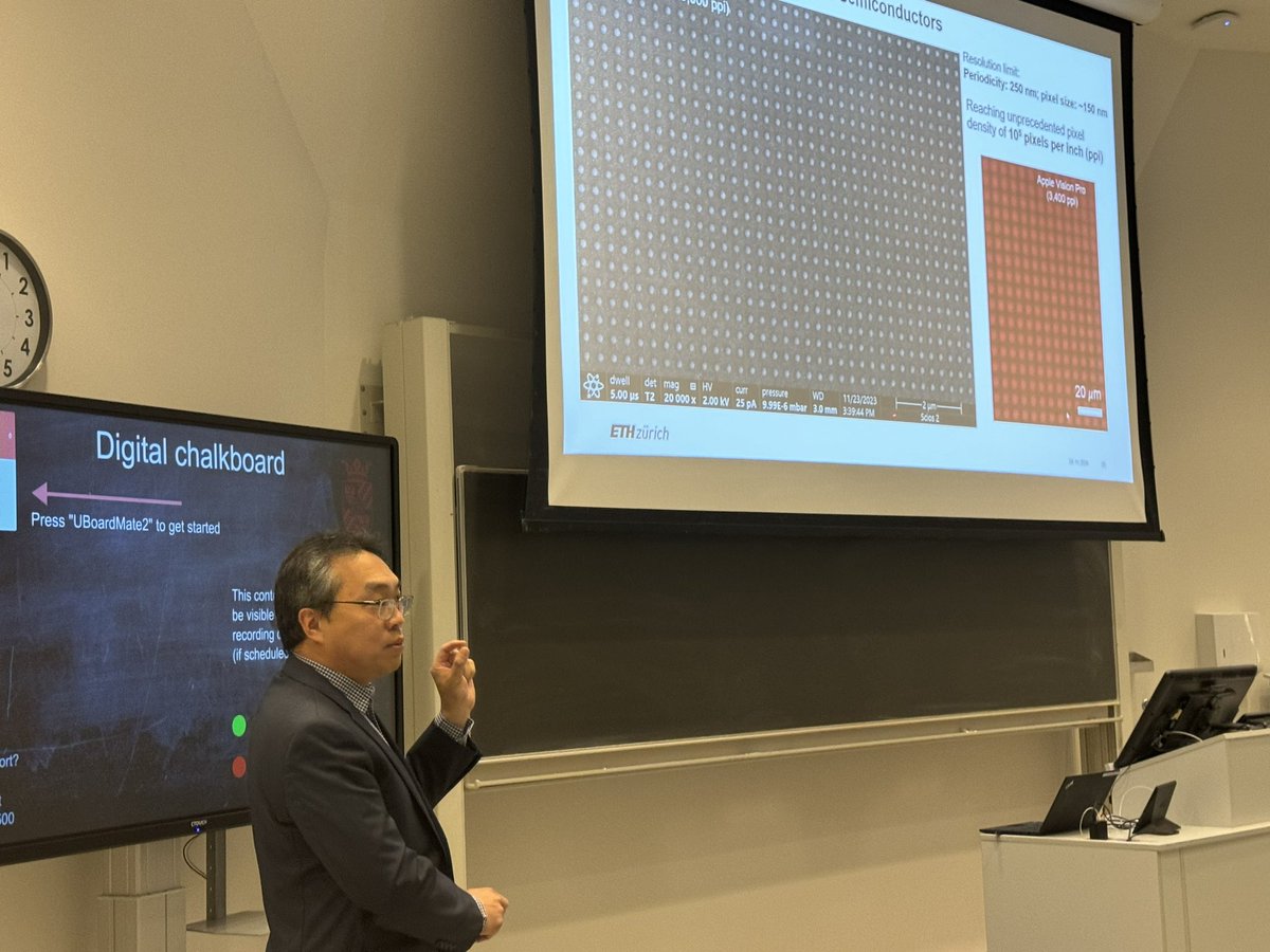 Loredana Protesescu (@protesescugroup) on Twitter photo Our @ZernikeInst annual event dedicated to PhD students was so full of enthusiastic science. The highlight of our symposium was the fantastic lecture from Prof. Chih-Jen Shih from <a href="/ETH/">ETH Zürich</a>. Our @ZernikeInst annual event dedicated to PhD students was so full of enthusiastic science. The highlight of our symposium was the fantastic lecture from Prof. Chih-Jen Shih from <a href="/ETH/">ETH Zürich</a>.
