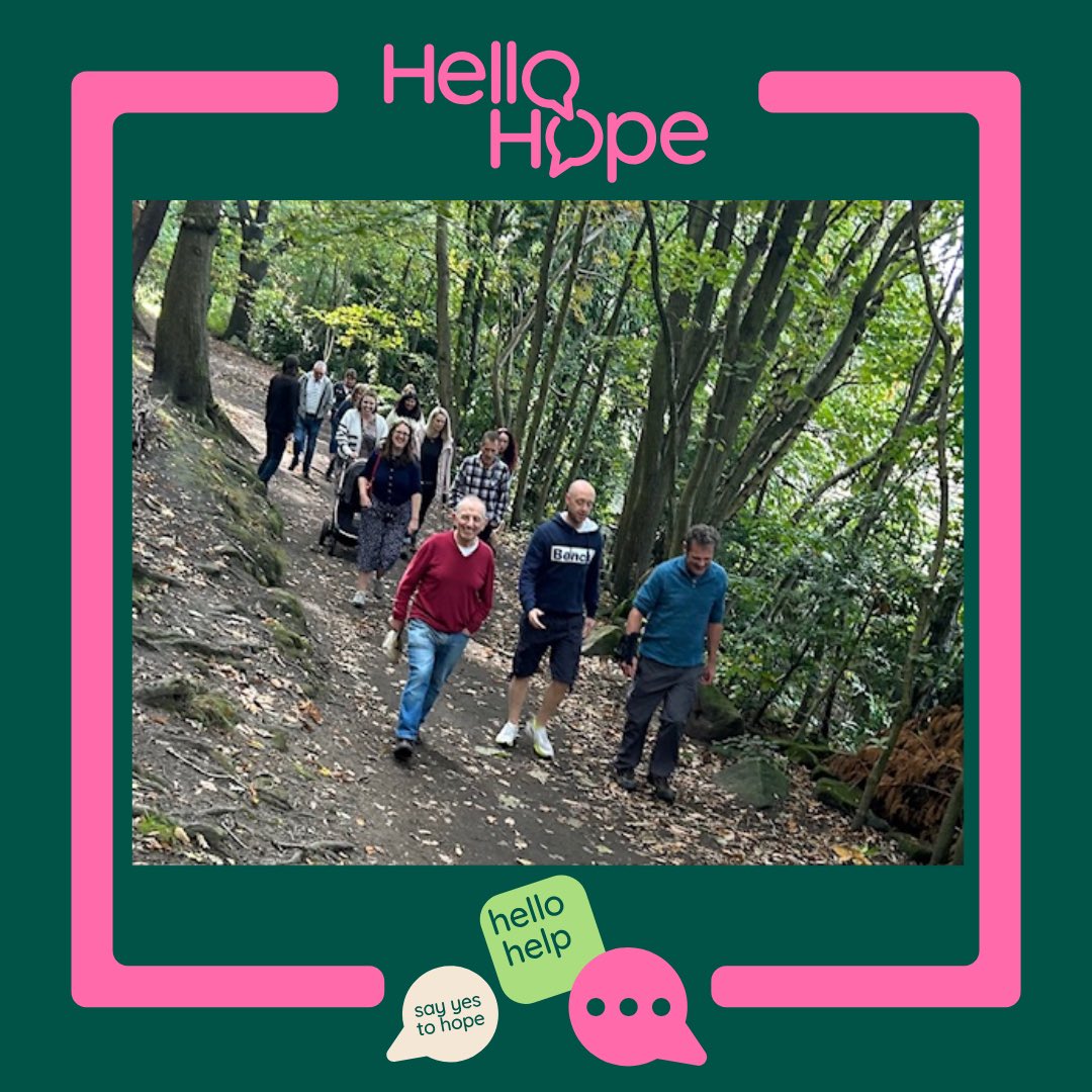 hellohopeUK's tweet image. #Netwalk with us!
 
🗓 Wednesday 13th November
🕰️ 10am arrival
📍 Meet at #Meanwood car park, #Leeds
🙋‍♀️ A 40-minute walk followed by a cuppa (and treat if you fancy!) in the Three Cottages park café.
💲 No fee but please consider a donation to support our work
🩷🤍💚
