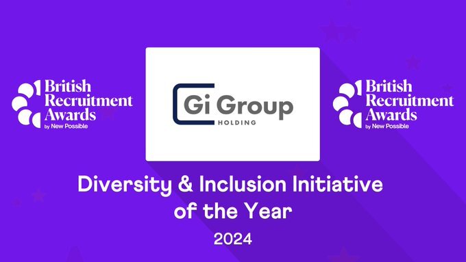Our congrats go to our client <a href="/GiGroupUK/">Gi Group UK</a>, following their awards win at the 2024 <a href="/BritRecAwards/">British Recruitment Awards</a>!

The recruiter won the 'Diversity &amp; Inclusion Initiative of the Year' prize, as well as a 'Highly Commended' mention for 'Innovation of the Year'.

#DiversityAndInclusion #Recruiter