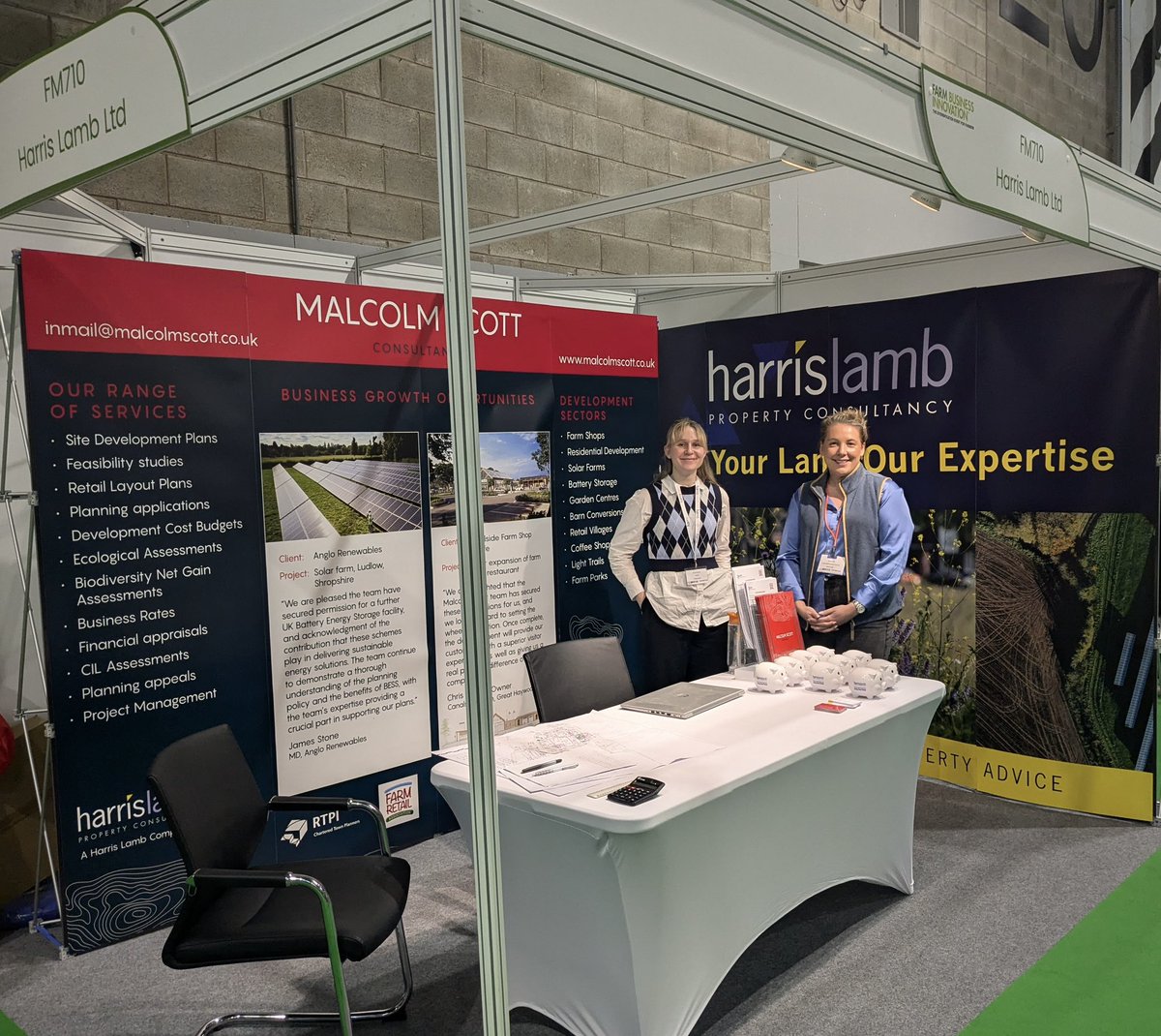 Harris Lamb (@harris_lamb) on Twitter photo An excellent morning so far at this year’s #FBIS #FarmBusinessInnovation Show at the NEC. Alongside our <a href="/MalcolmScottCon/">Malcolm Scott Consultants</a> colleagues, we’ll be here on stand FM710 to offer guidance and advice on multiple potential land uses.
Drop by and say ‘hi’ to find out more! An excellent morning so far at this year’s #FBIS #FarmBusinessInnovation Show at the NEC. Alongside our <a href="/MalcolmScottCon/">Malcolm Scott Consultants</a> colleagues, we’ll be here on stand FM710 to offer guidance and advice on multiple potential land uses.
Drop by and say ‘hi’ to find out more!
