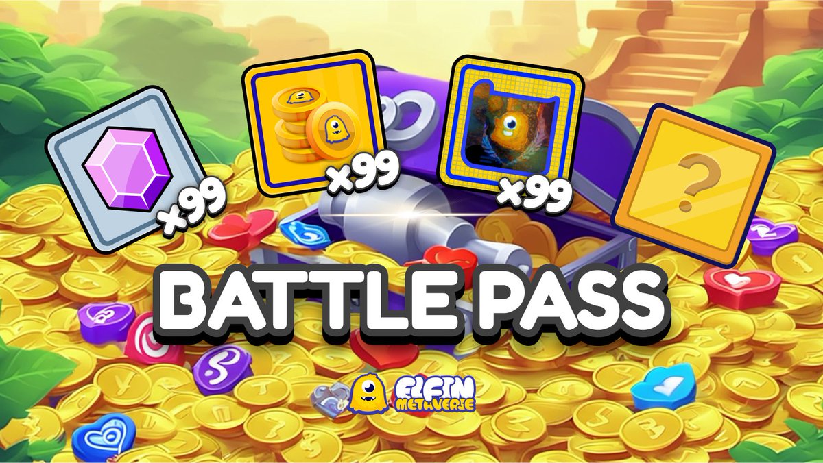 ElfinGames's tweet image. 🎉 The Land Battle Pass is Almost Here!
Get ready! Elfin fam! Your Elfin Lands will soon unlock epic point boosts and a treasure trove of rewards!💰
🚀 Complete daily quests, earn Crystals, and win amazing surprises in Gotcha!

📖 Check Battle Pass Playbook for Details 👉