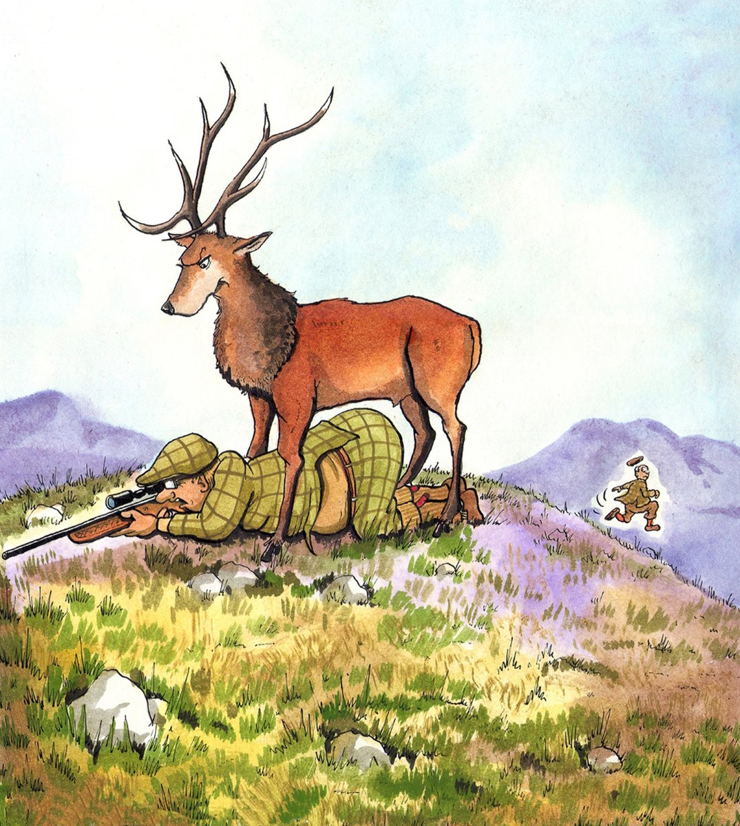 Deer Stalker, get this today → oliverpreston.com/product/opc-pr…
⁠
#OliverPrestonCartoons #ShootingSeason