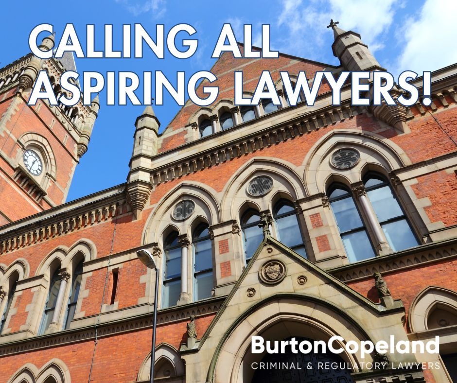 BurtonCopeland's tweet photo. Calling all aspiring lawyers! 

🌐 https://t.co/Gy3razUK83 
📞 Contact us today: 0161 979 0926 
📨 enquiries@burtoncopeland.com 
#LawInternship #LegalInternship #LawCareers #FutureLawyers #CriminalLaw #LawStudents  #UKInternships #BurtonCopeland https://t.co/QA65rXVzrV