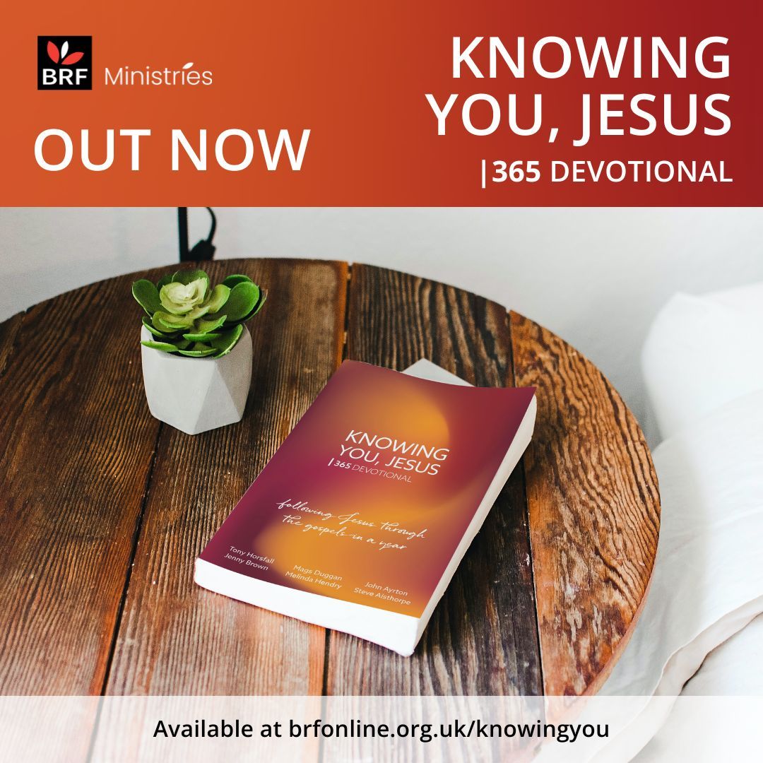Knowing You, Jesus is a 365-day devotional and a great way to start daily Bible reading. If you have struggled with daily reading this is an invitation to come face to face with the life and teachings of Jesus and to see what happens as you get to know Him more deeply.