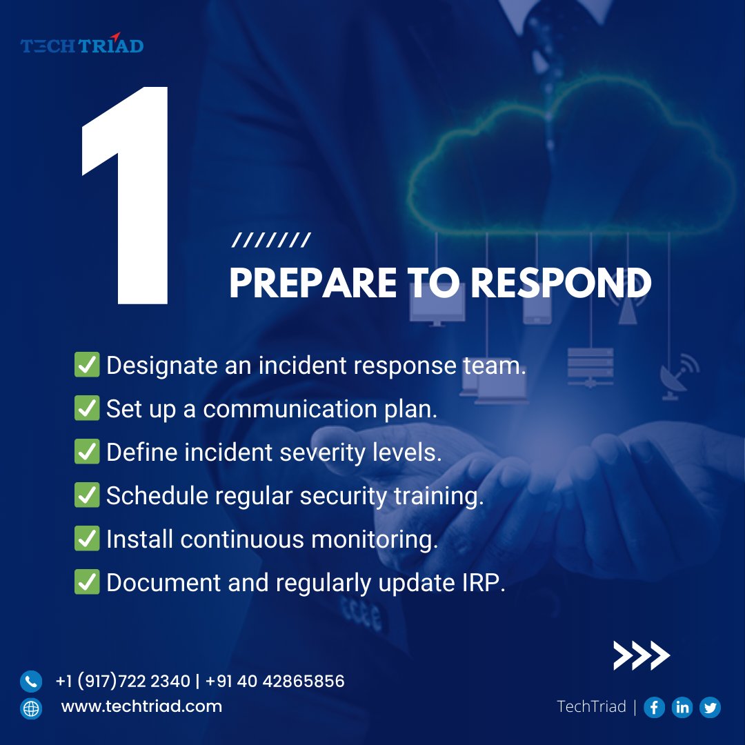 InfoTechtriad's tweet photo. Is your cloud environment prepared for a breach?

Learn these essential steps to respond to cloud security incidents effectively.

At TechTriad, we prioritize your security by implementing best practices and automated threat detection. 

#CloudSecurity #TechTriad #CyberSecurity https://t.co/B75CBj0rqX