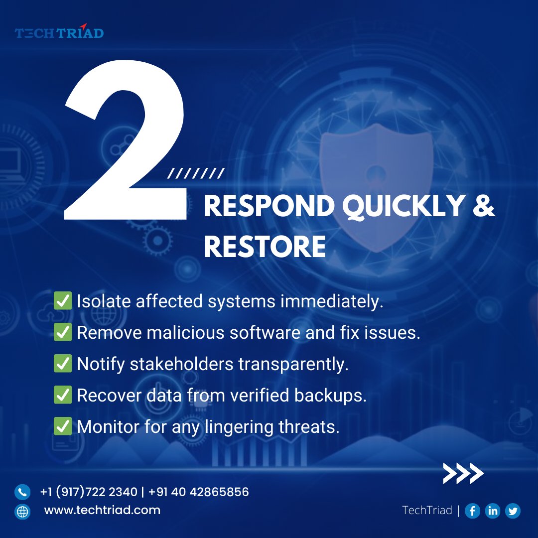 InfoTechtriad's tweet photo. Is your cloud environment prepared for a breach?

Learn these essential steps to respond to cloud security incidents effectively.

At TechTriad, we prioritize your security by implementing best practices and automated threat detection. 

#CloudSecurity #TechTriad #CyberSecurity https://t.co/B75CBj0rqX