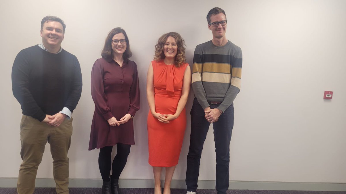 Many congratulations to <a href="/MaireLove1/">Máire Love</a> on her successful and robust Viva defence 🎊 and to her supervisors <a href="/fiona_king_/">Fiona King</a> and <a href="/lehane_paula/">Paula Lehane</a> 
Sincere thanks to expert examiners @wilfarmstrong &amp; <a href="/alangorman22/">Alan Gorman</a> and to excellent chair <a href="/niamhmcguirk0/">Niamh McGuirk</a> 
<a href="/DCU_IoE/">DCU Institute of Education</a> <a href="/DCU_Research/">DCU Research</a> <a href="/DCU_IoE_PGSR/">DCU Postgraduate Research (IoE)</a>