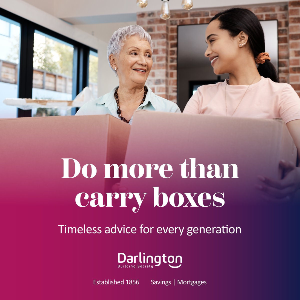 It can be hard watching the ones you love struggle to get on the property ladder but, our award-winning Mortgage Advisors can offer tailored advice on the different ways you can support your family, so you can do more than carry boxes 🏠 

Book in now at: darlington.co.uk/mortgages/?utm…