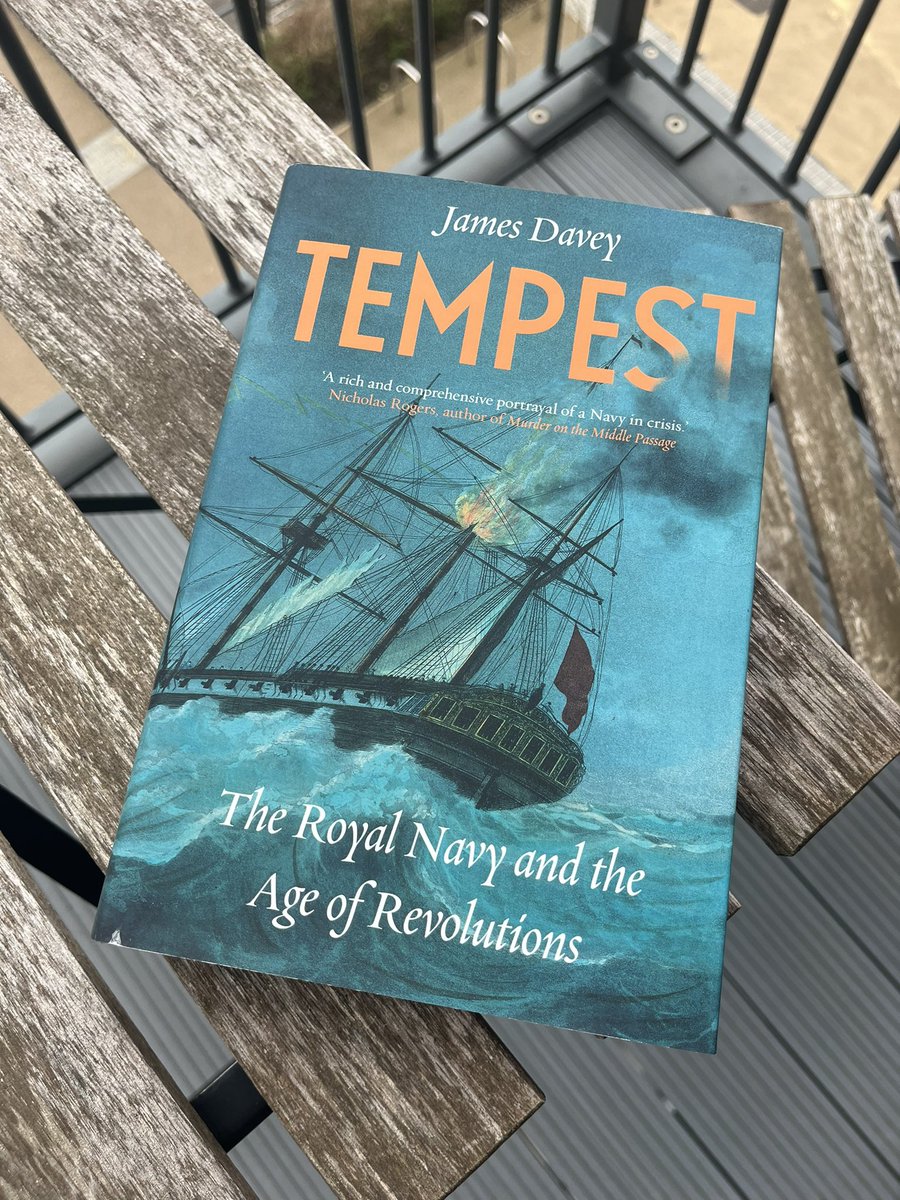 It’s an hour before the 3rd talk in our winter lecture series begins!! ⏱️

James Davey talks about his most recent book ‘Tempest; The Royal Navy and the Age of Revolutions’ ⚓️

Visit the members area on SNR.org.uk for details on how to join online !! 
#navalhistory