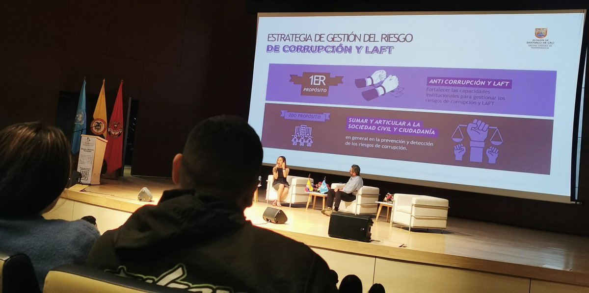 SeguridadCali's tweet photo. En el Día Nacional de la Prevención de Lavados de Activos hicimos parte del foro #SoyEfectivoContraElLavado. El secretario @JGarciaG1 reiteró que Cali está comprometida en tener un sistema de detección fuerte, reforzando la judicialización y el control de la economía criminal.⬇️ https://t.co/oqRldwUoUq