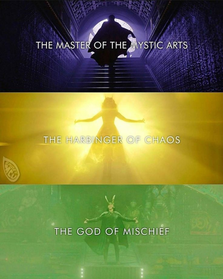 Can we agree?
This is the Holy Trinity Of Multiverse
