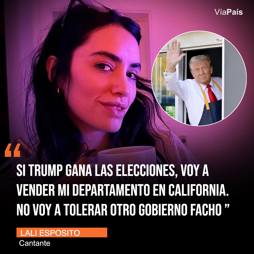 ladymoskigna's tweet image. 🚨Lali va a vender su departamento en California por culpa de Trump