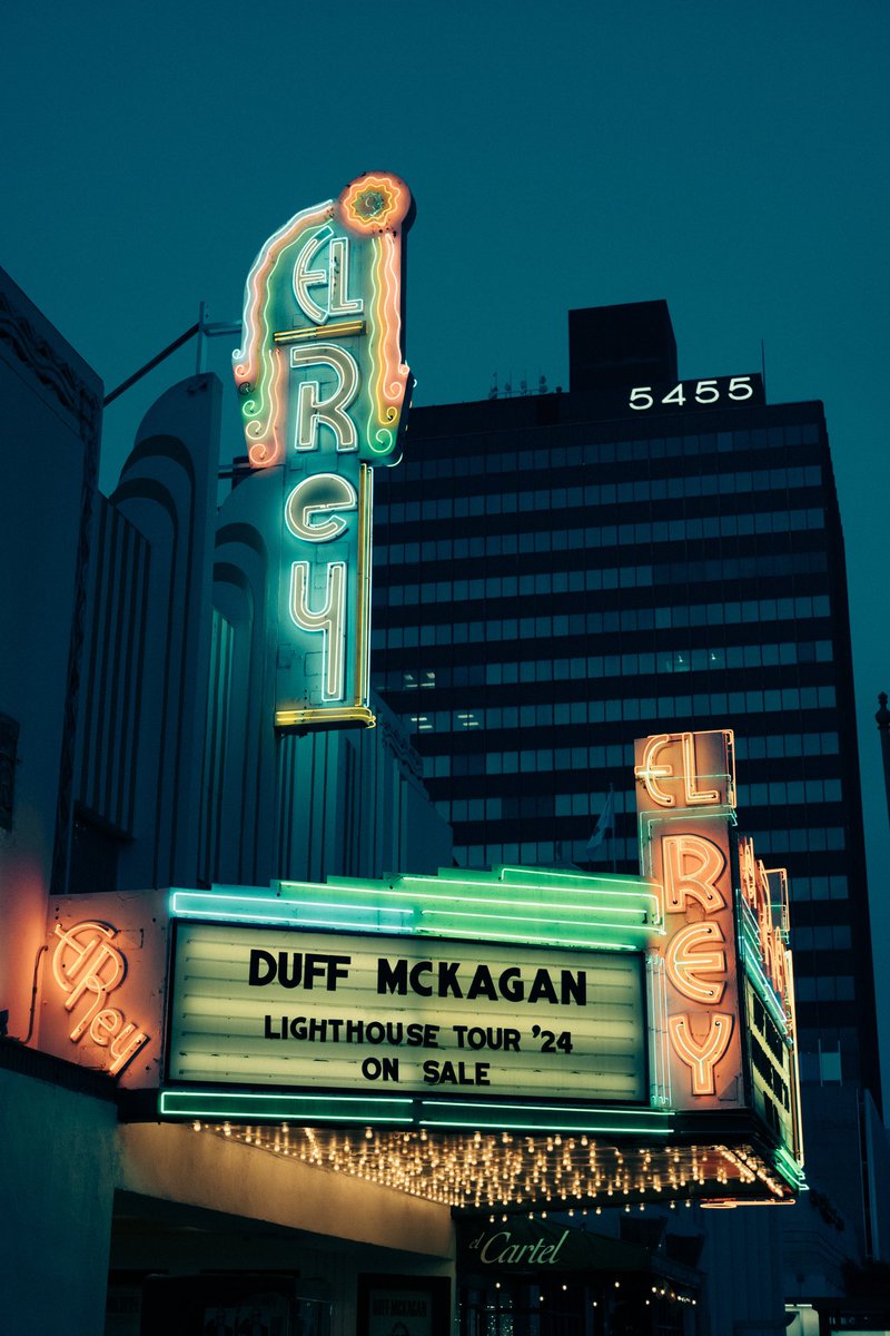 Duff McKagan (@duffmckagan) on Twitter photo LOS ANGELES! ONE WEEK AWAY <a href="/elreytheatre/">El Rey Theatre</a> with <a href="/GraceMcKagan/">Grace McKagan</a>
Tickets at duffonline.com LOS ANGELES! ONE WEEK AWAY <a href="/elreytheatre/">El Rey Theatre</a> with <a href="/GraceMcKagan/">Grace McKagan</a>
Tickets at duffonline.com