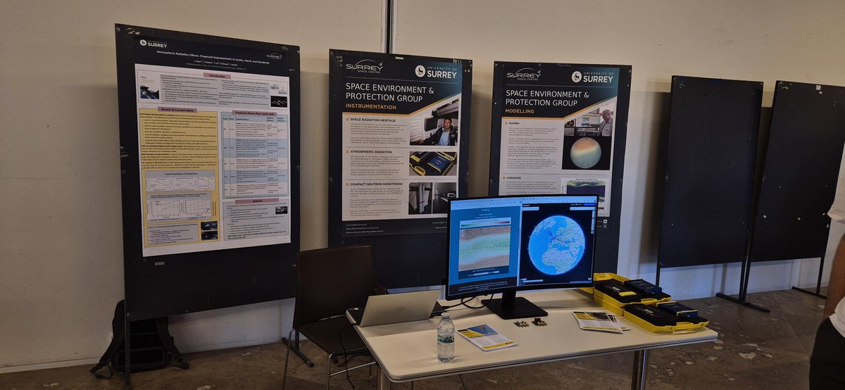 Dr Ben Clewer (@benclewer) on Twitter photo Pop by the <a href="/SpaceAtSurrey/">Surrey Space Centre</a> stand at #ESWW2024 this afternoon. Unfortunately I can't be there, by my colleagues will demonstrate our new SAIRA radiation instruments and our model MAIRE+ Pop by the <a href="/SpaceAtSurrey/">Surrey Space Centre</a> stand at #ESWW2024 this afternoon. Unfortunately I can't be there, by my colleagues will demonstrate our new SAIRA radiation instruments and our model MAIRE+